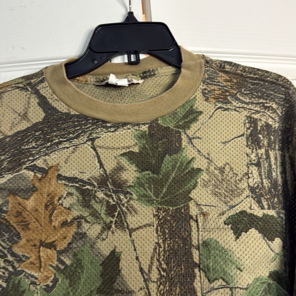 RedHead Vintage Mesh Olive and Brown Outdoor Shirt size XL - Picture 4 of 7